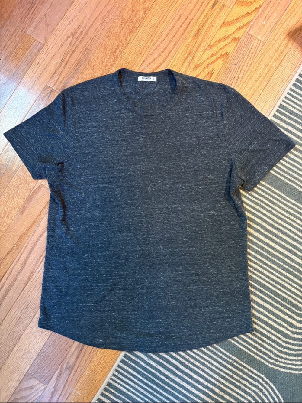 Men’s Buck Mason Dark Heather Gray Crewneck Tee